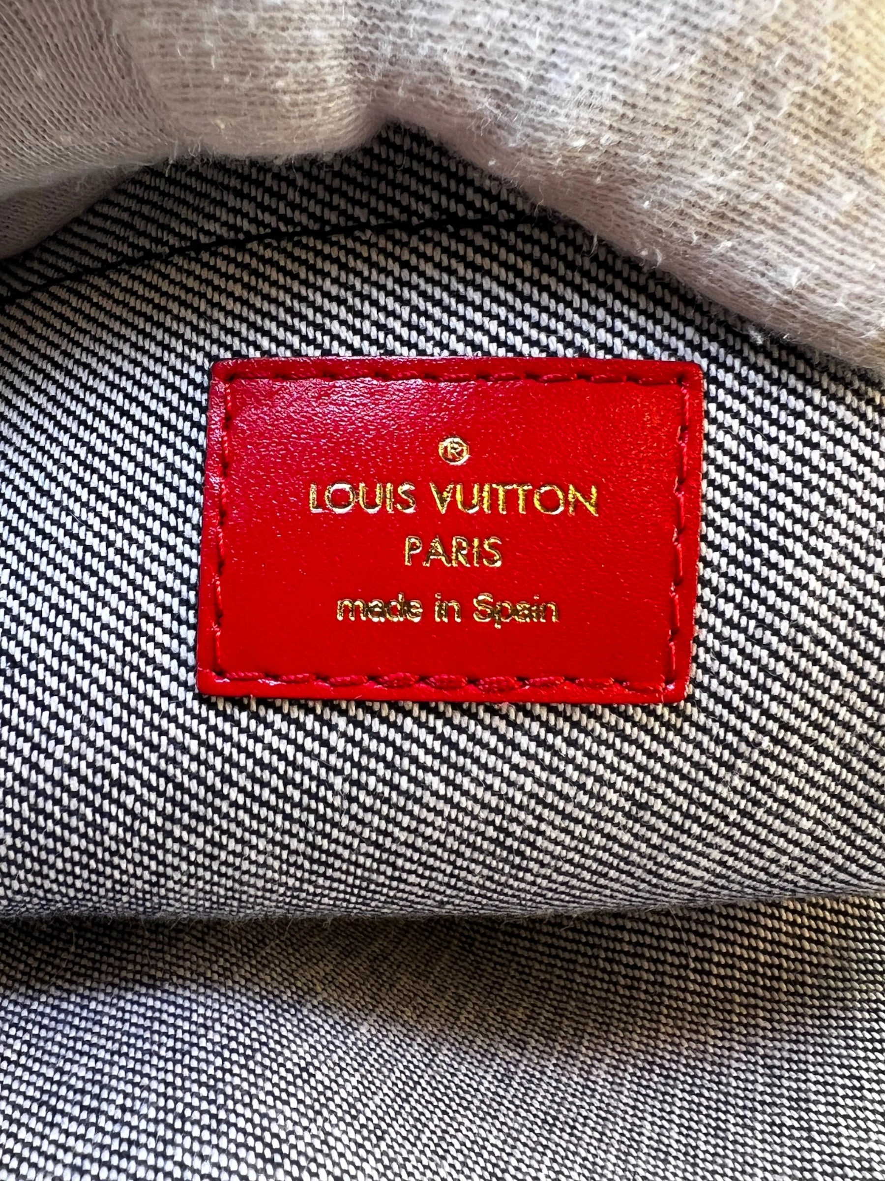 Louis Vuitton Denim Palm Spring Mini Backpack