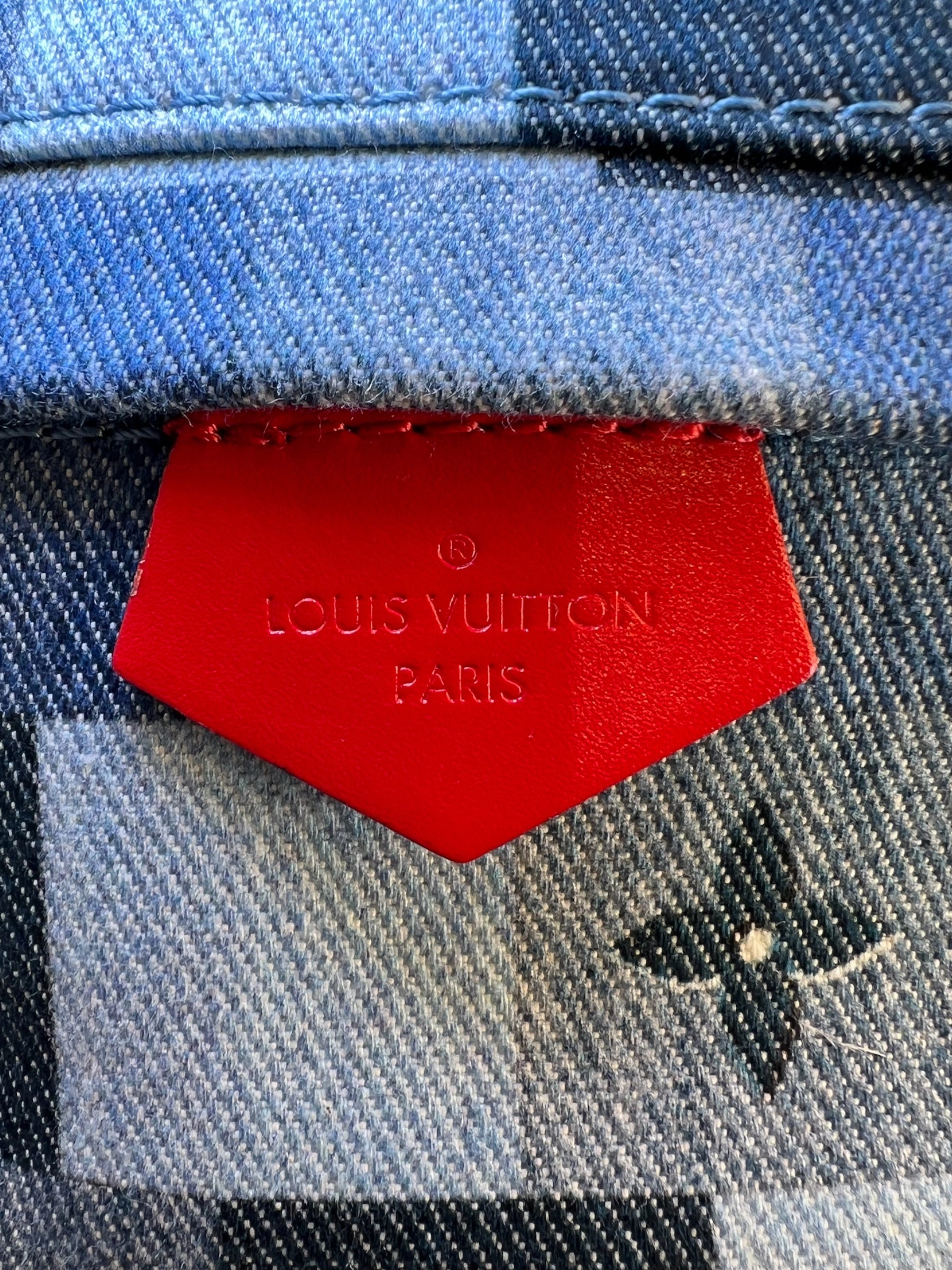 Louis Vuitton Denim Palm Spring Mini Backpack