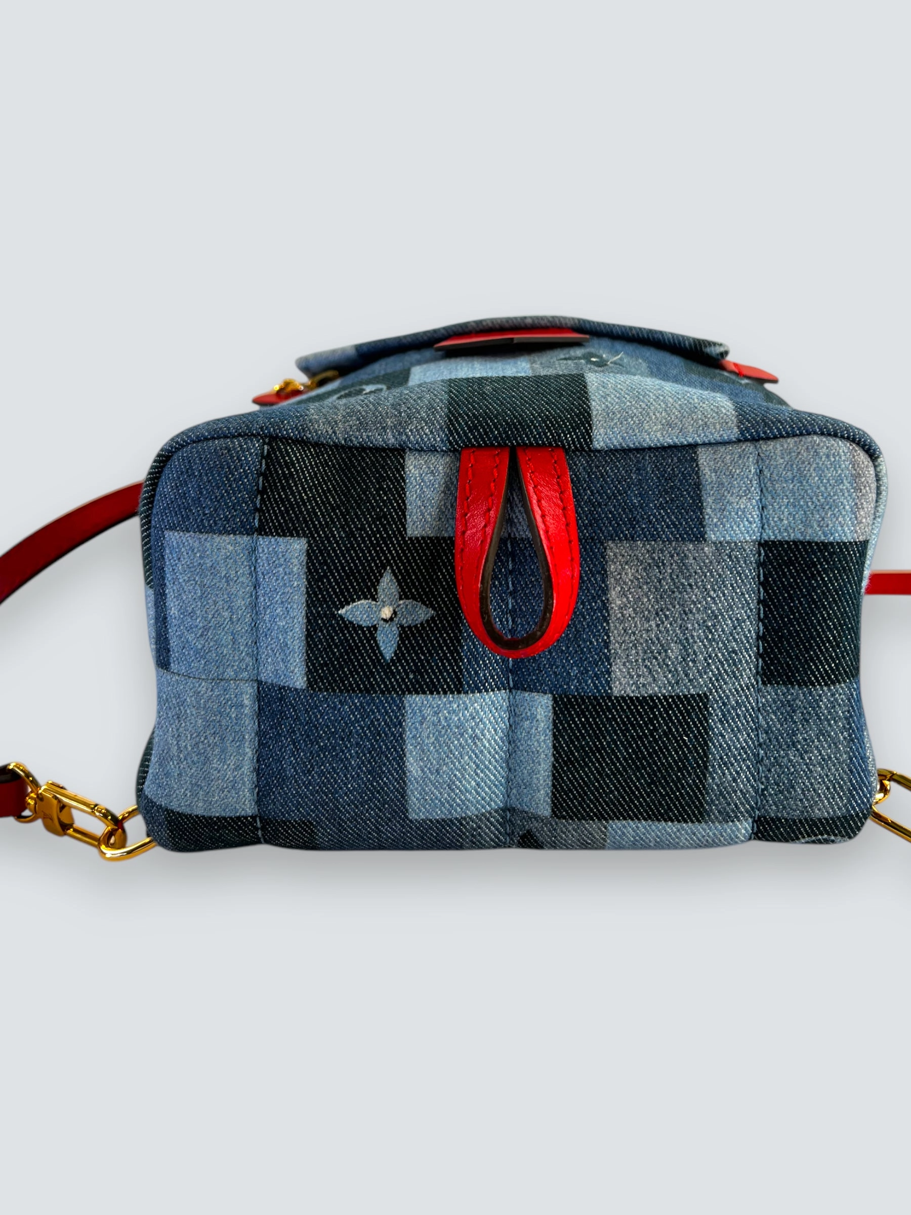 Louis Vuitton Denim Palm Spring Mini Backpack