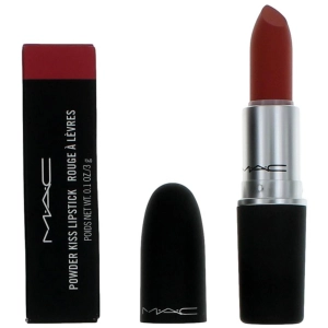 MAC Women's Lipstick - Powder Kiss Moisture-Matte, 928 Sheer Outrage, 0.1 oz
