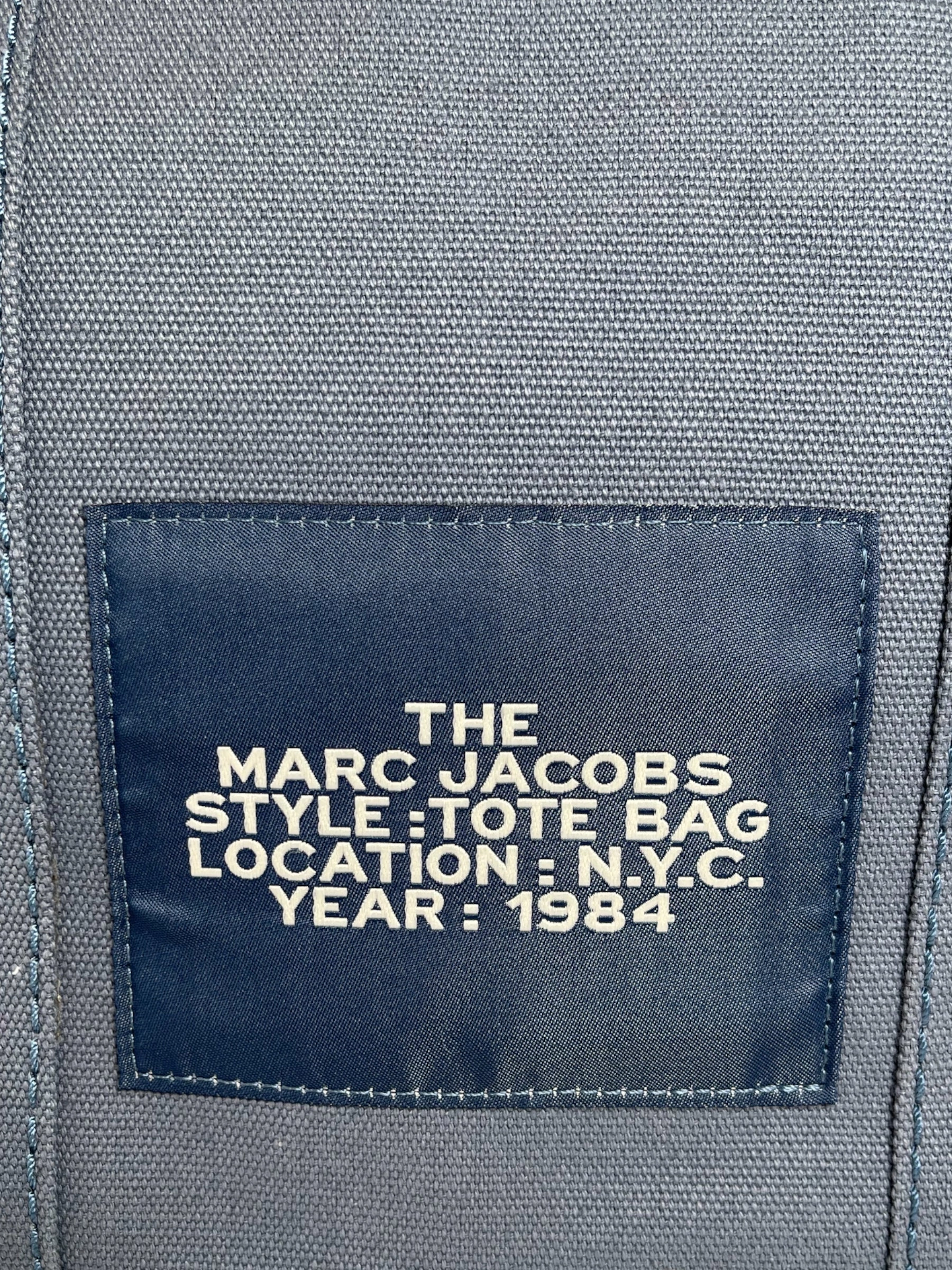 Marc Jacobs Blue Denim The Tote Bag