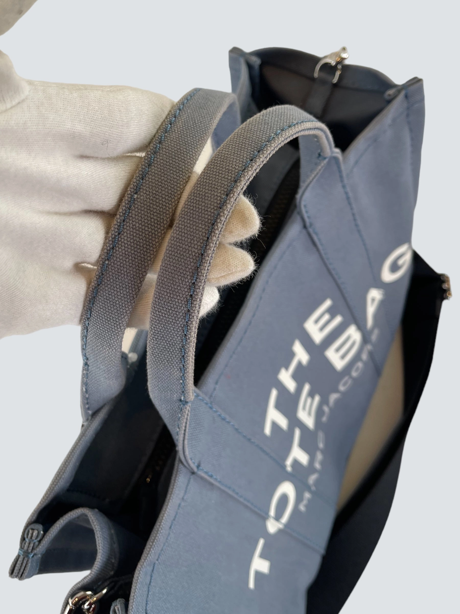 Marc Jacobs Blue Denim The Tote Bag