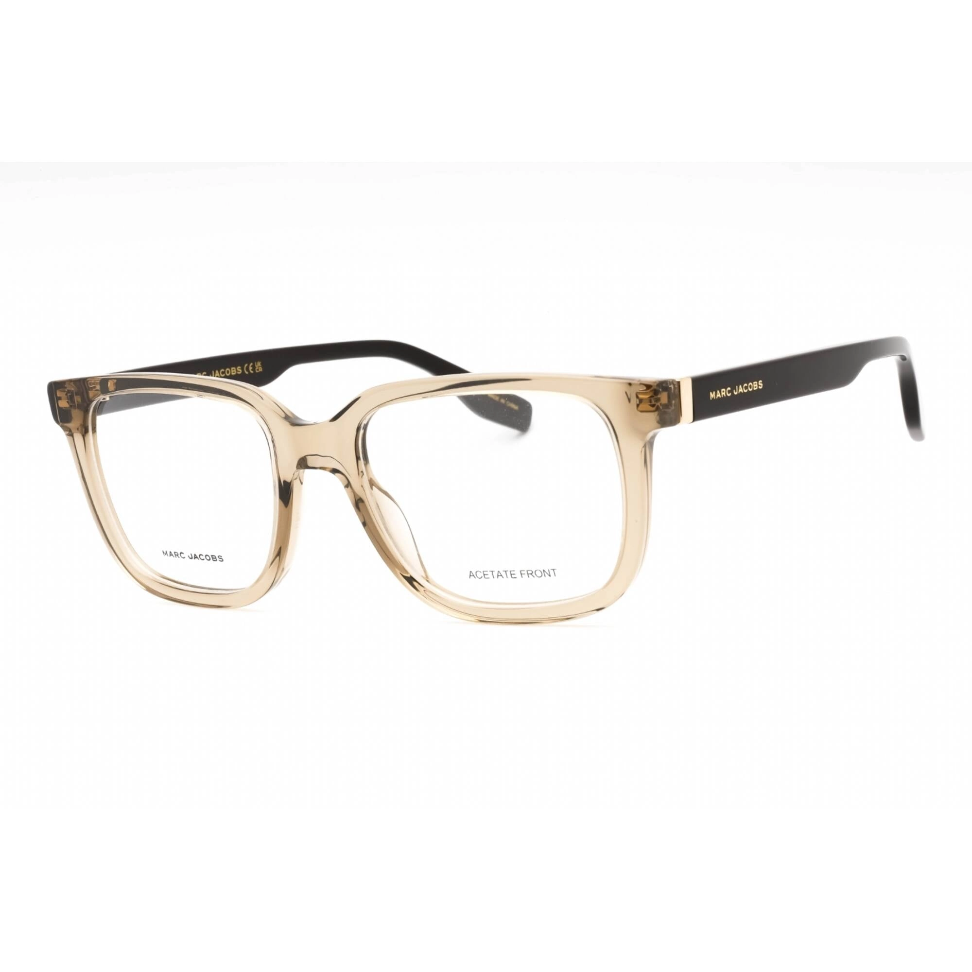 Marc Jacobs Men's Eyeglasses - Olive Plastic Square Full Rim Frame | MARC 685 04C3 00