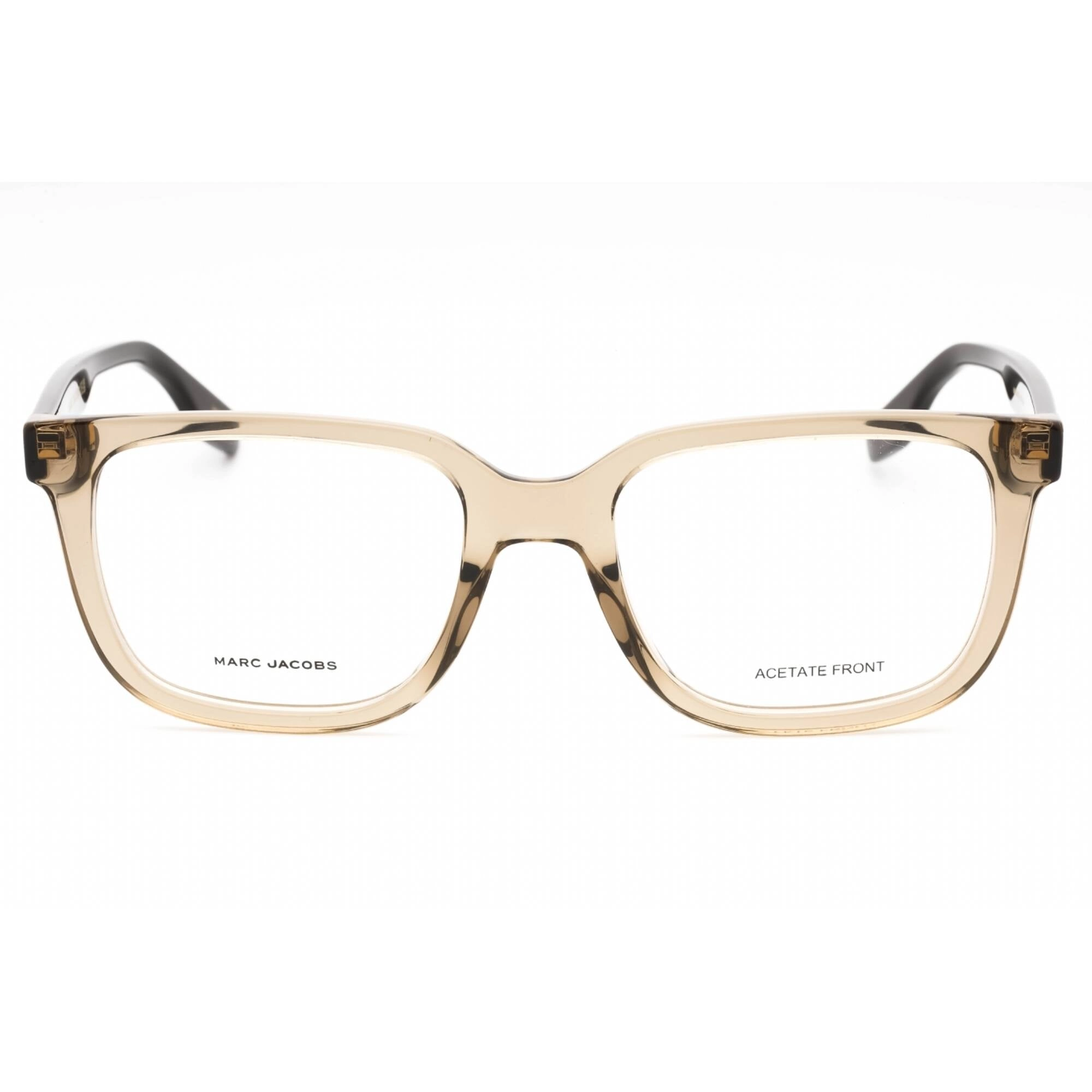 Marc Jacobs Men's Eyeglasses - Olive Plastic Square Full Rim Frame | MARC 685 04C3 00