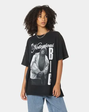 Notorious B.I.G Notorious Stance Vintage T-Shirt Black Wash