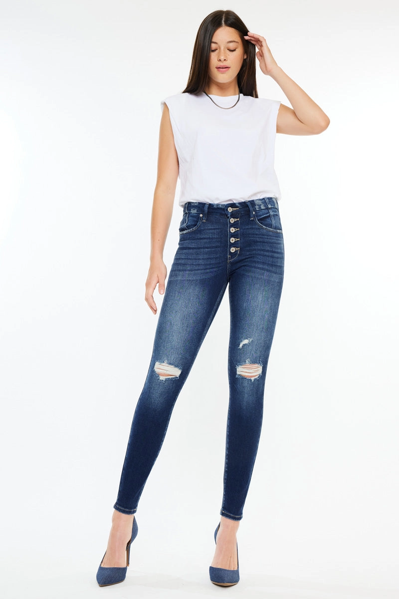 Novah High Rise Super Skinny Jeans