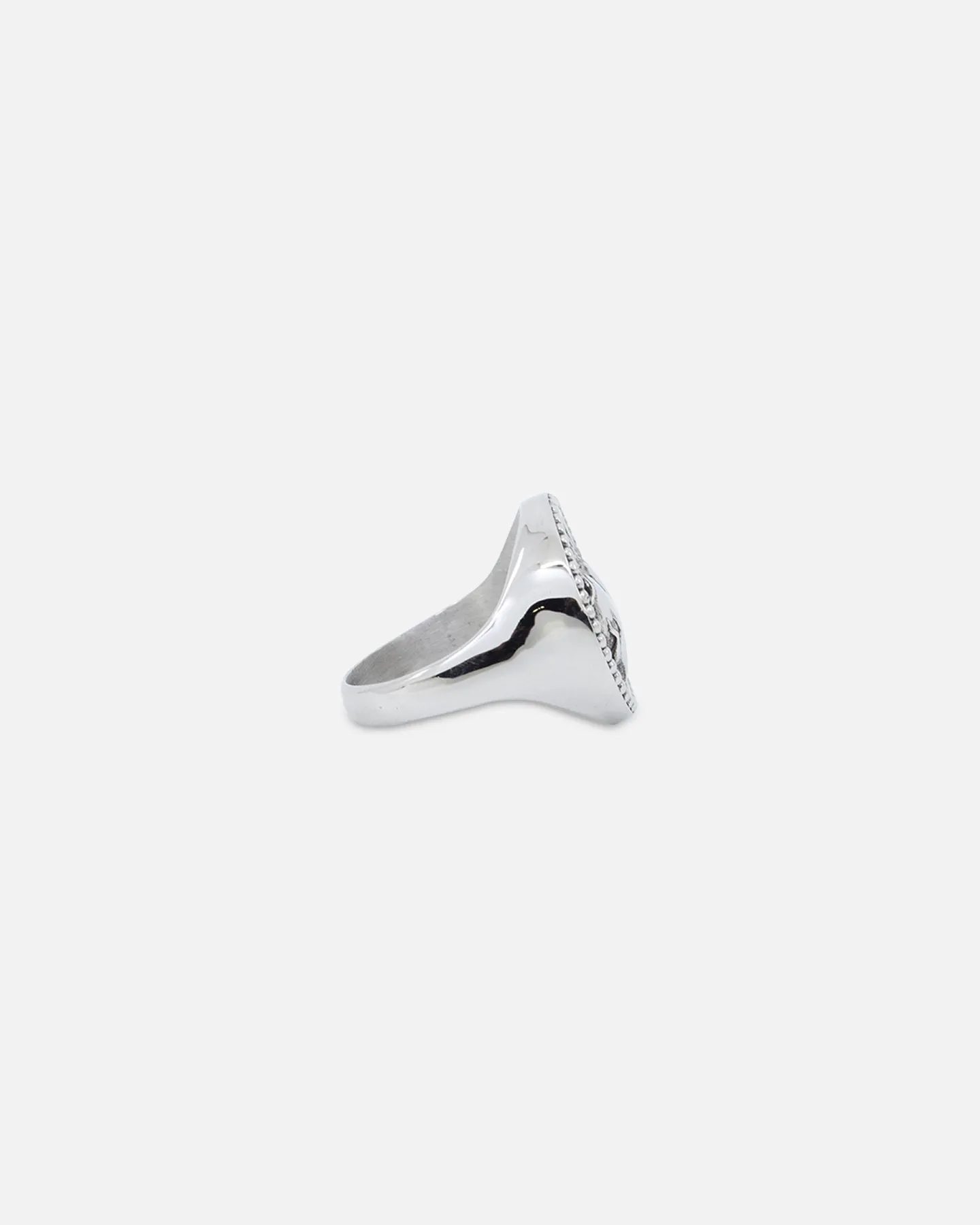 NXS Burning Heart Ring White Gold