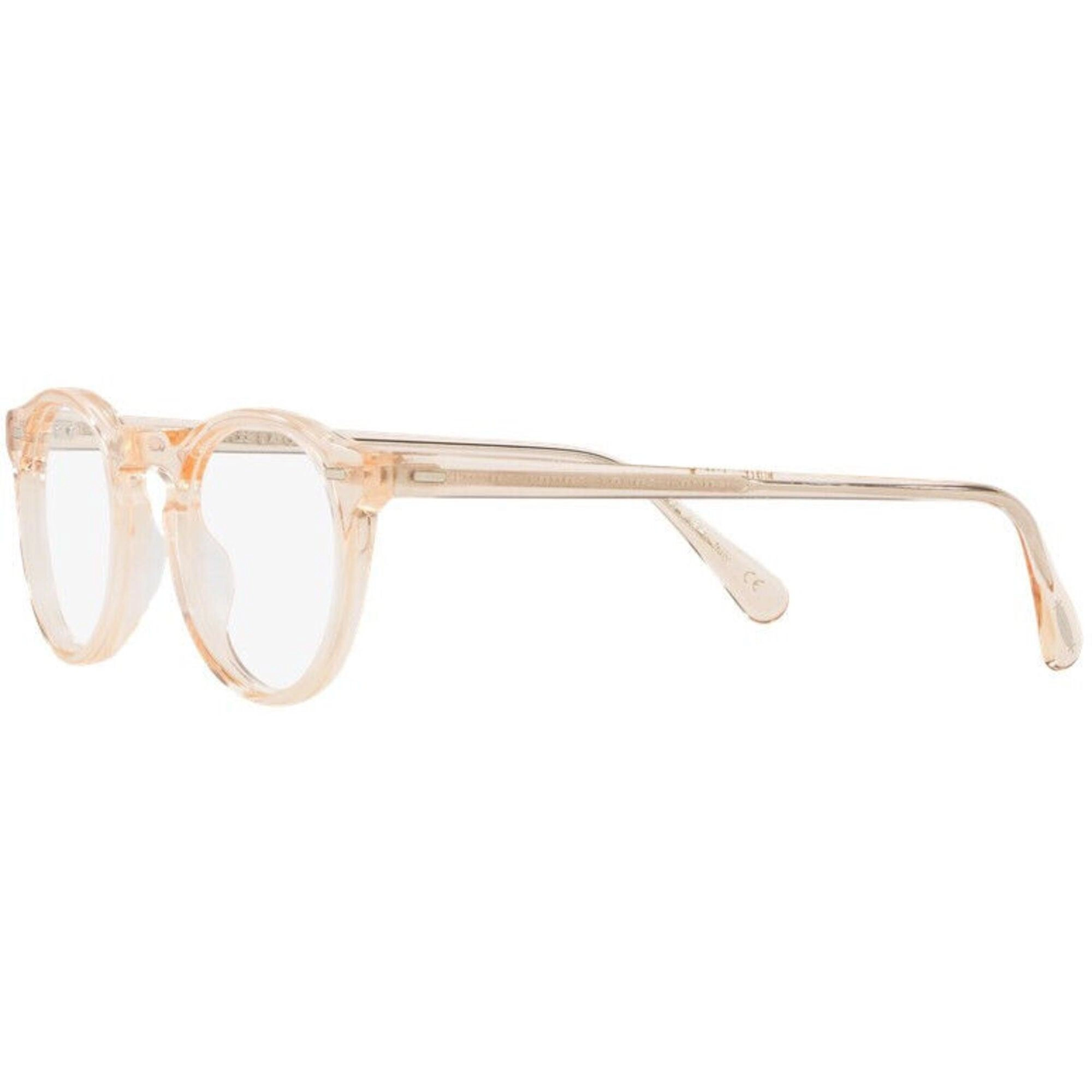 Oliver Peoples Men's Eyeglasses - Light Silk Round Frame | OLIVER PEOPLES OV5186 1652