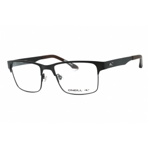 ONeill Men's Eyeglasses - Gunmetal/Brown Metal Square Full Rim Frame | ONO-PORT 005