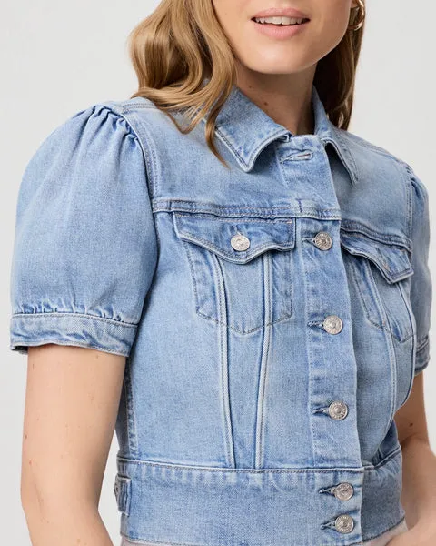Pab187 Light Wash Denim Jacket