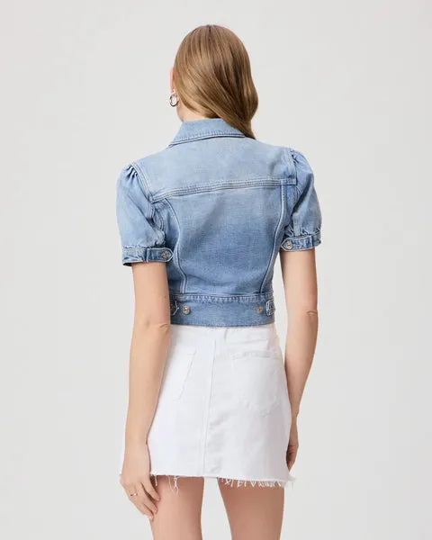 Pab187 Light Wash Denim Jacket