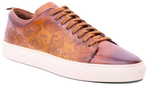 Paisely - Cedar Hand Painted