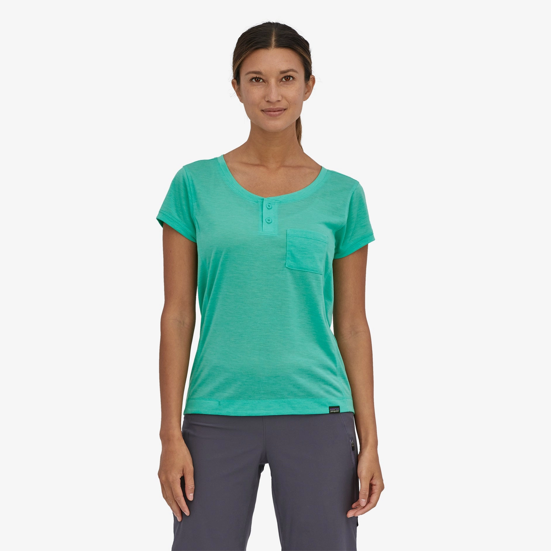 Patagonia Women's Capilene® Cool Trail Bike Henley — SALE
