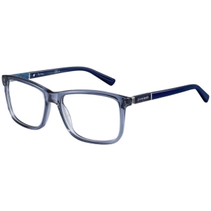 Pierre Cardin Men's Eyeglasses - Blue Grey Acetate Full Rim Square | P.C. 6168 0GLK