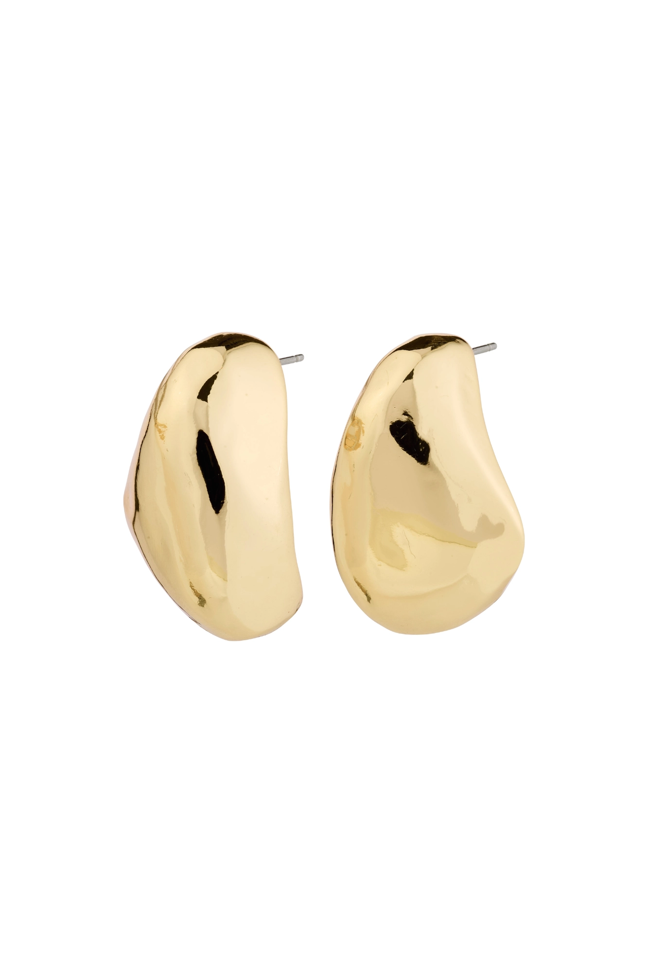 Pilgrim Dune Recycled Earrings Gold Large