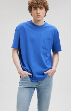 POCKET T-SHIRT IN NEBULAS BLUE