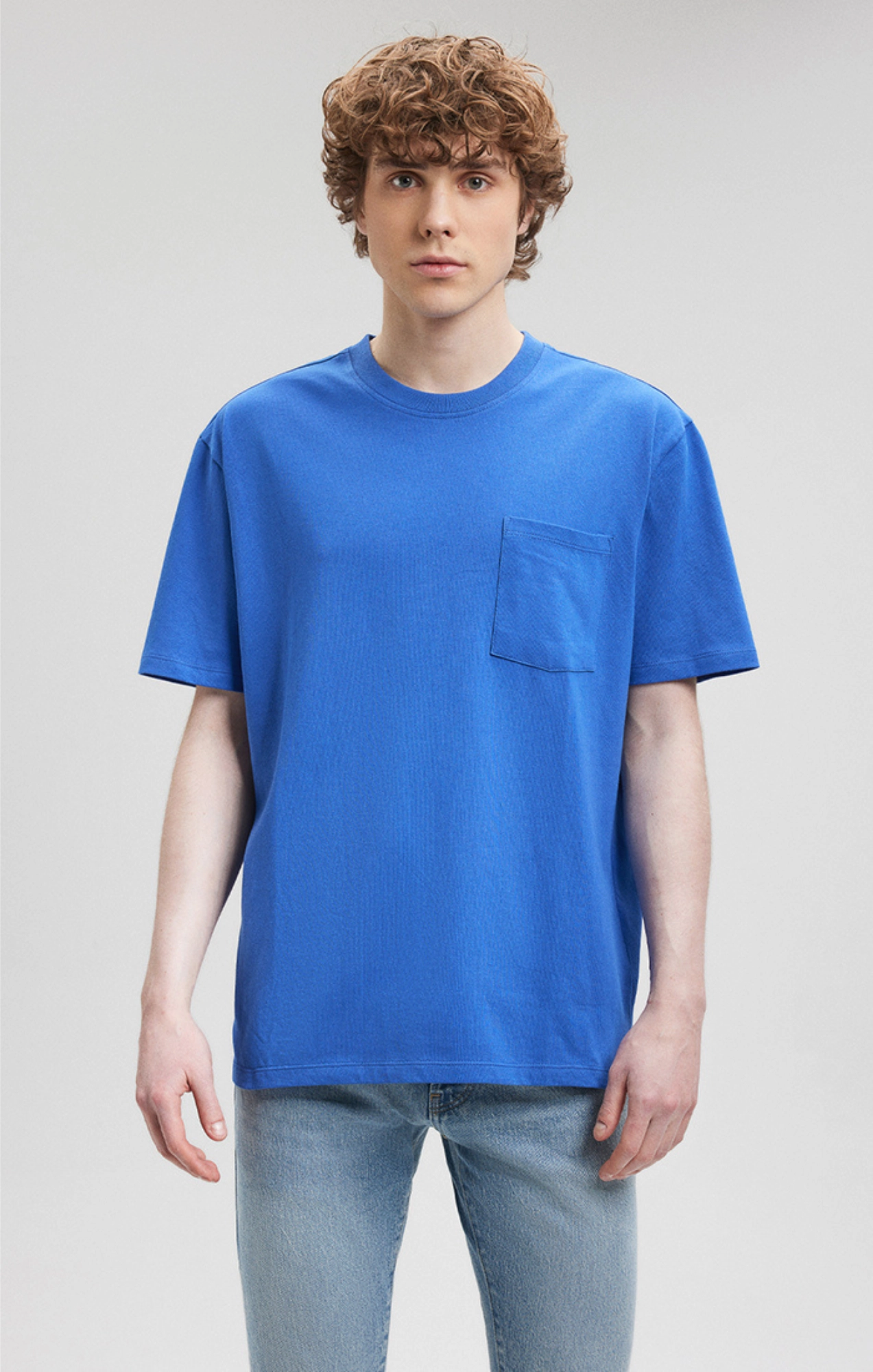 POCKET T-SHIRT IN NEBULAS BLUE