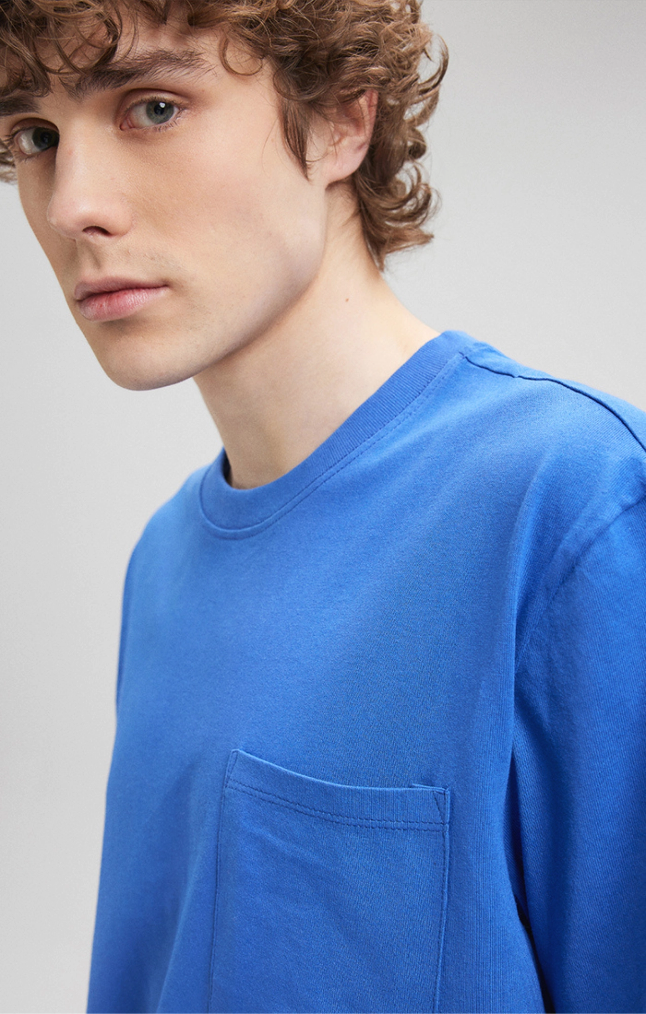 POCKET T-SHIRT IN NEBULAS BLUE