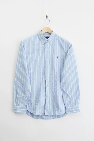 Polo Ralph Lauren Striped Oxford Shirt (M)