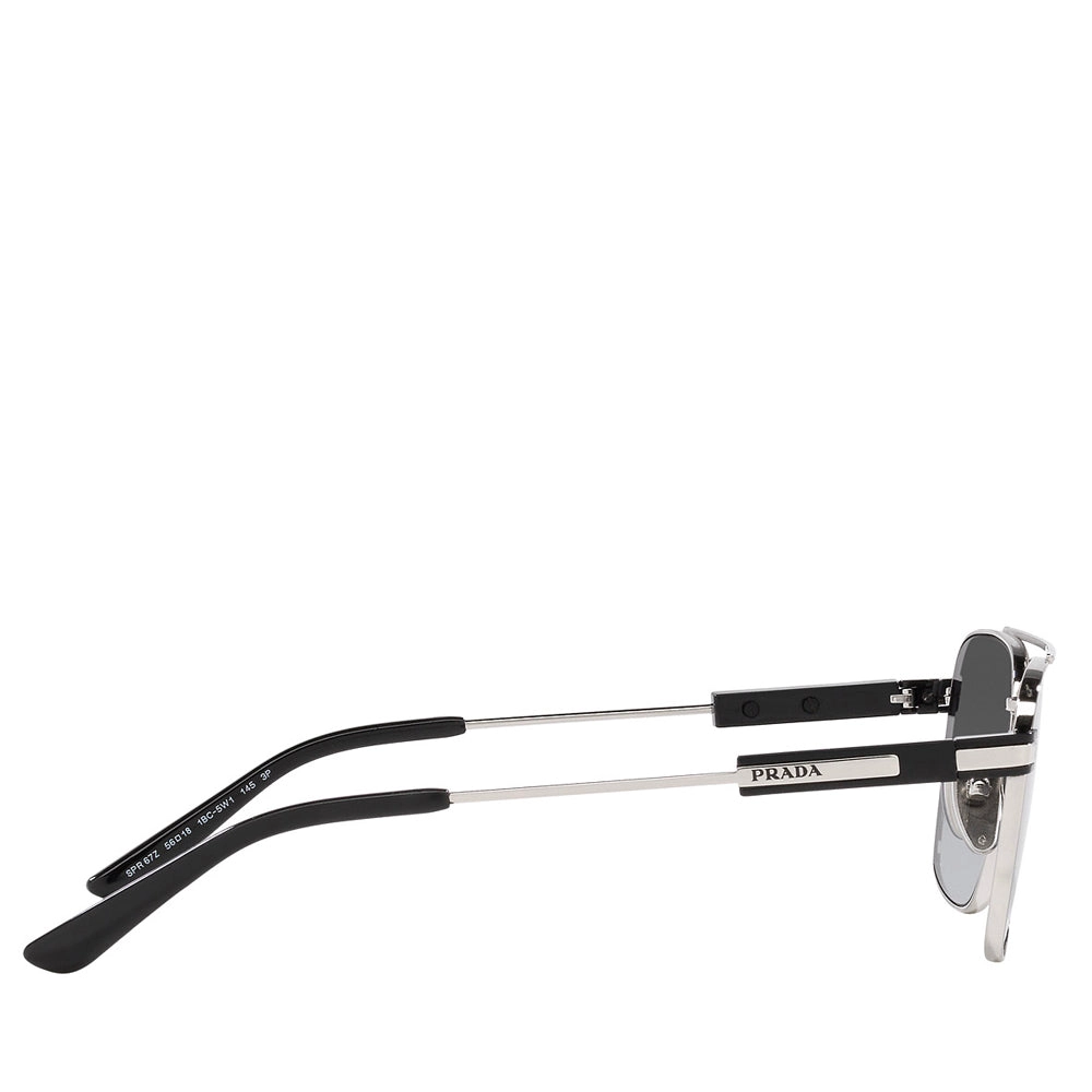 Prada Metal Man Sunglass Silver