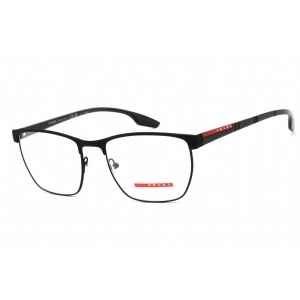 Prada Sport Men's Eyeglasses - Black Rubber Metal Square Shape Frame | 0PS 50LV 4891O1