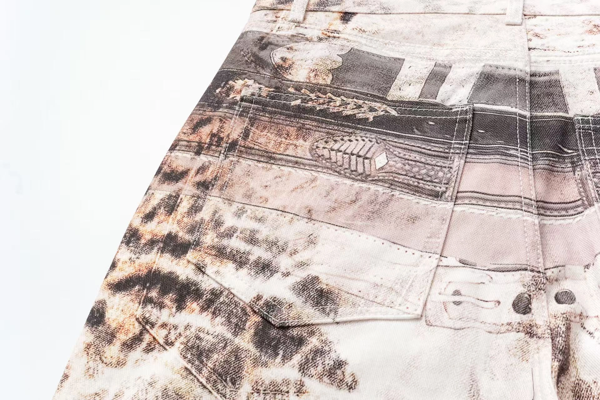 REGEN ZONE丨Leopard Gradient Pants