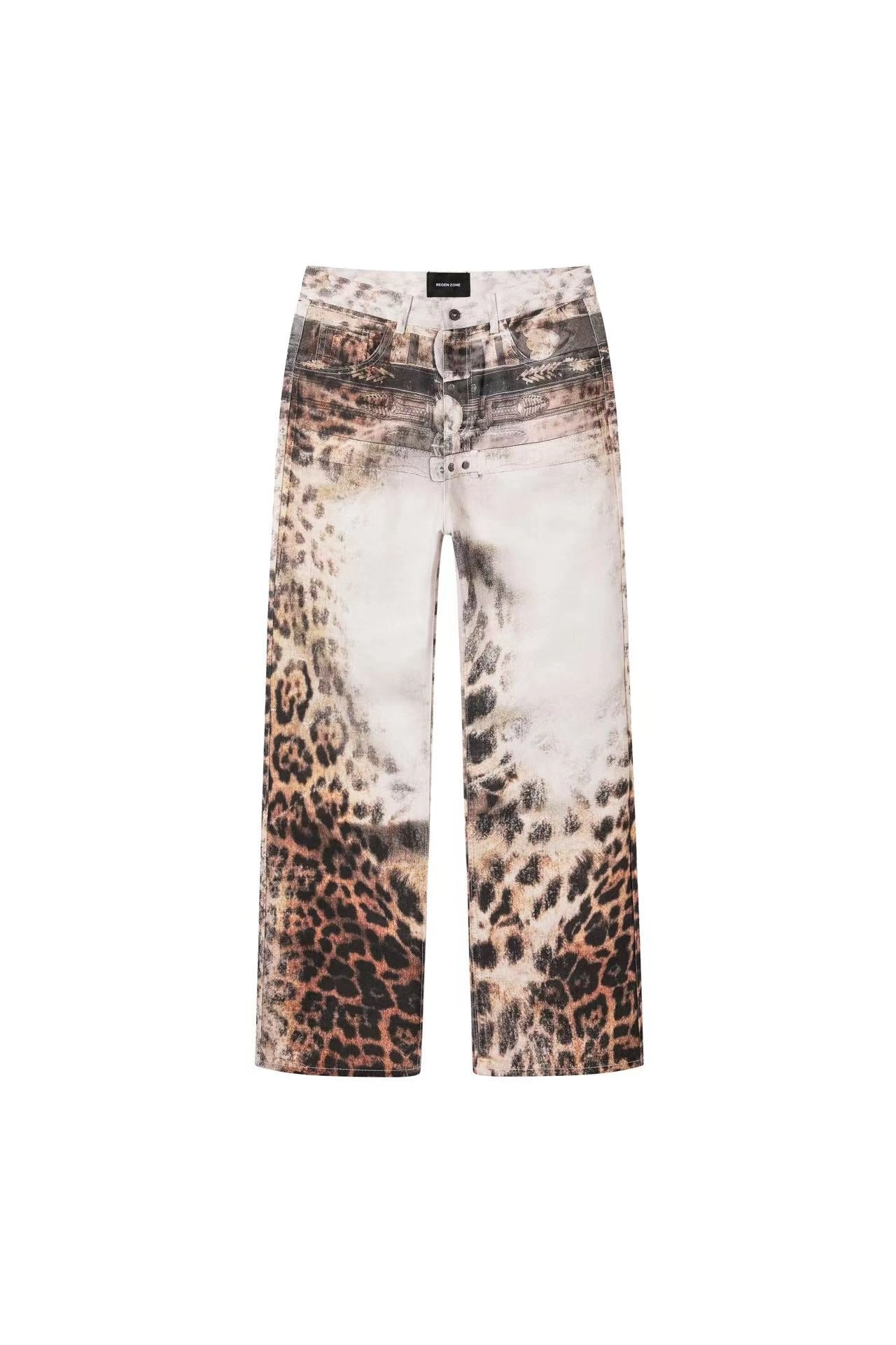REGEN ZONE丨Leopard Gradient Pants