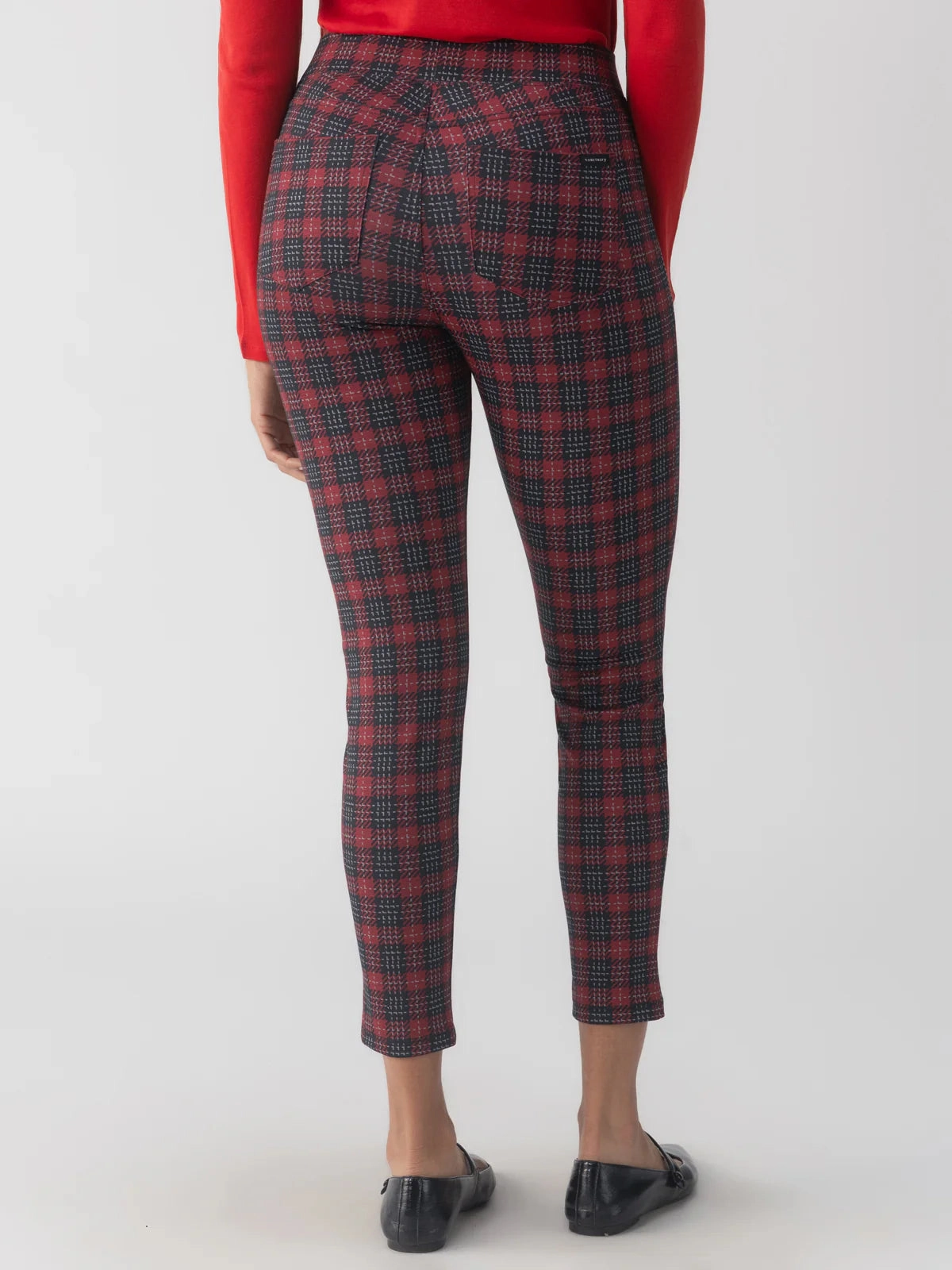 Runway Mars Red Checkered Bottoms