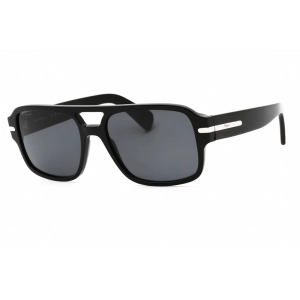 Salvatore Ferragamo Men's Sunglasses - Black Plastic Square Full Rim | SF1038S 001