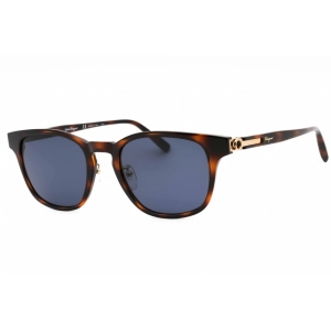 Salvatore Ferragamo Men's Sunglasses - Tortoise Oval Full Rim Frame | SF1021SA 214
