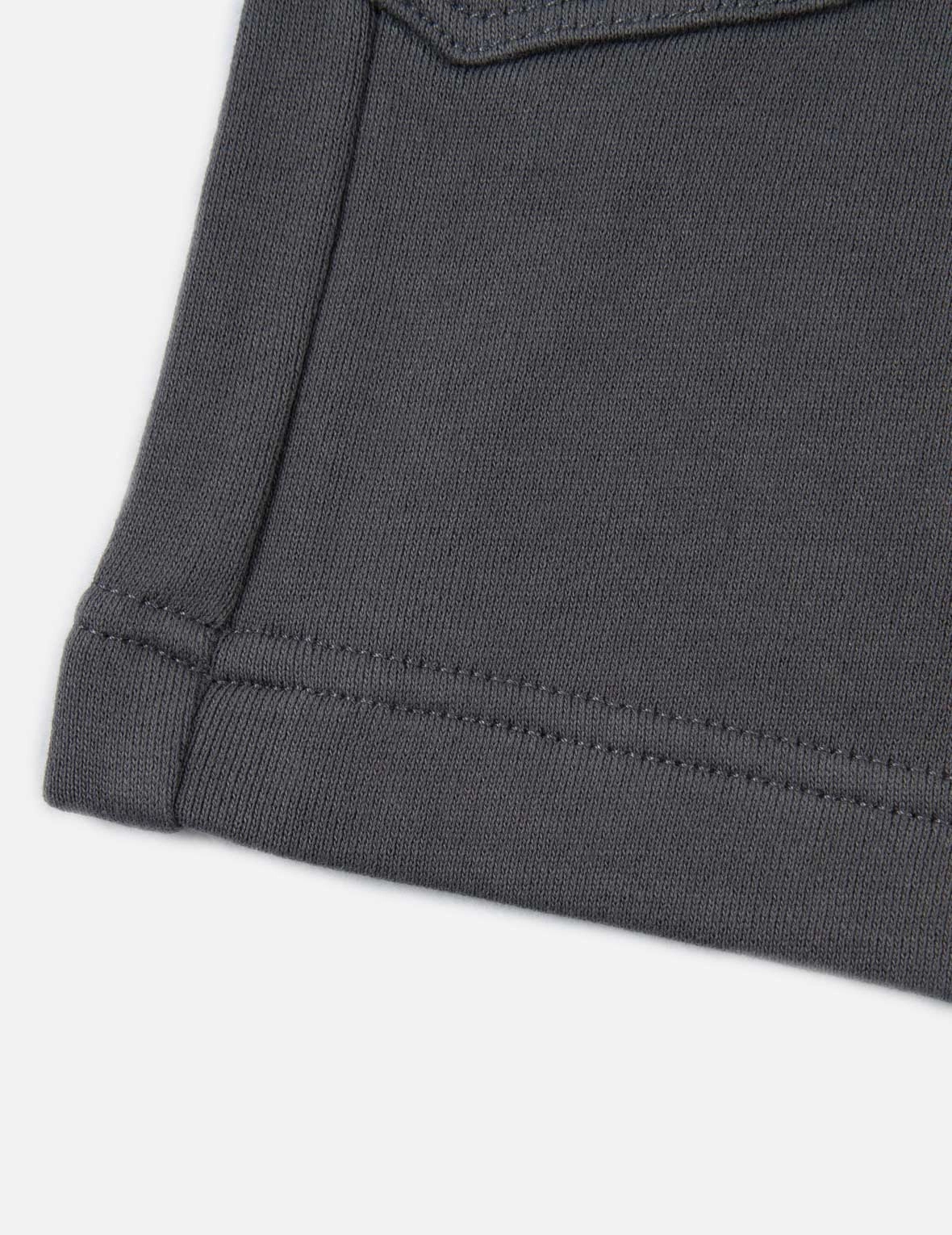 Seagull Print Pocket Sweat Shorts