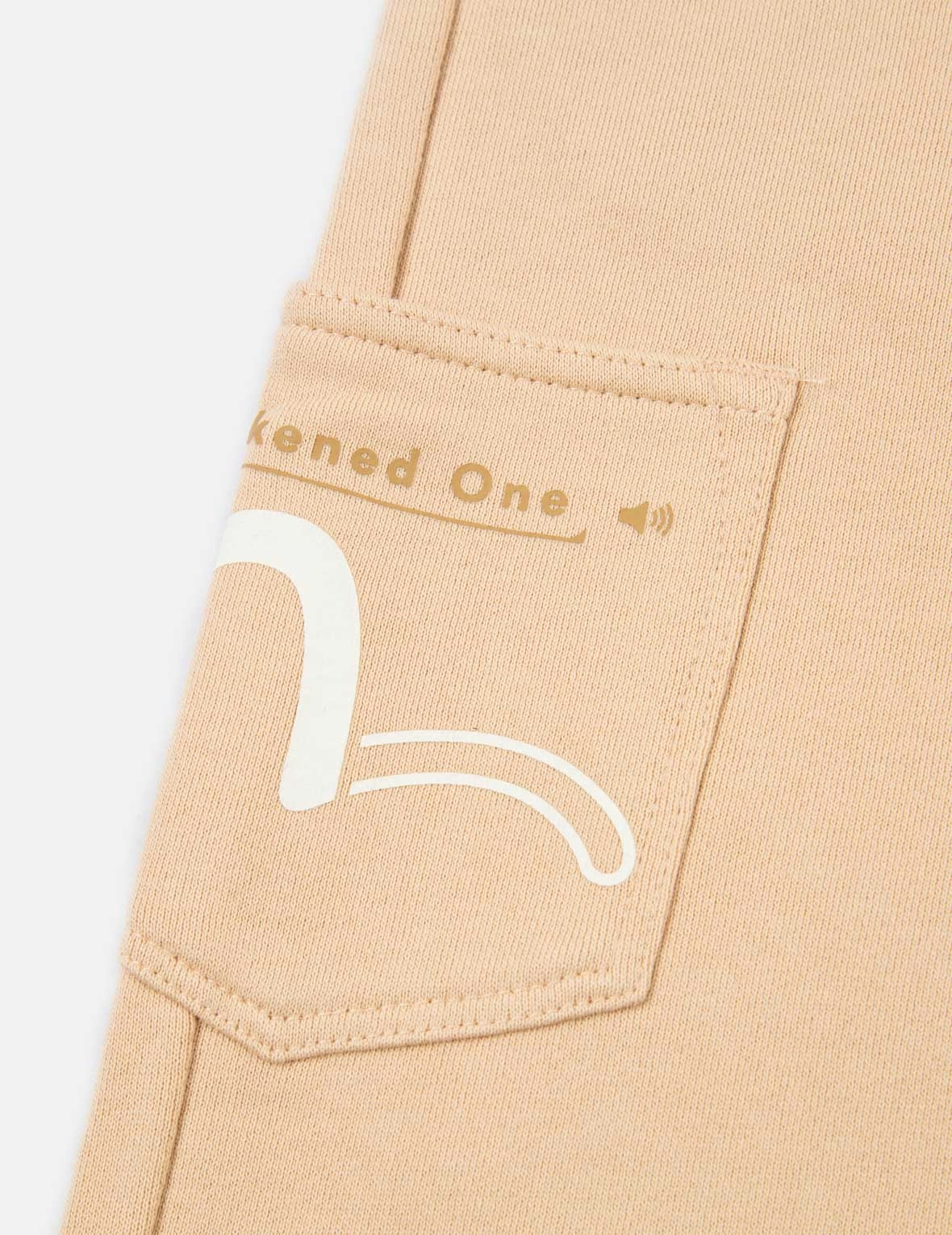 Seagull Print Pocket Sweat Shorts