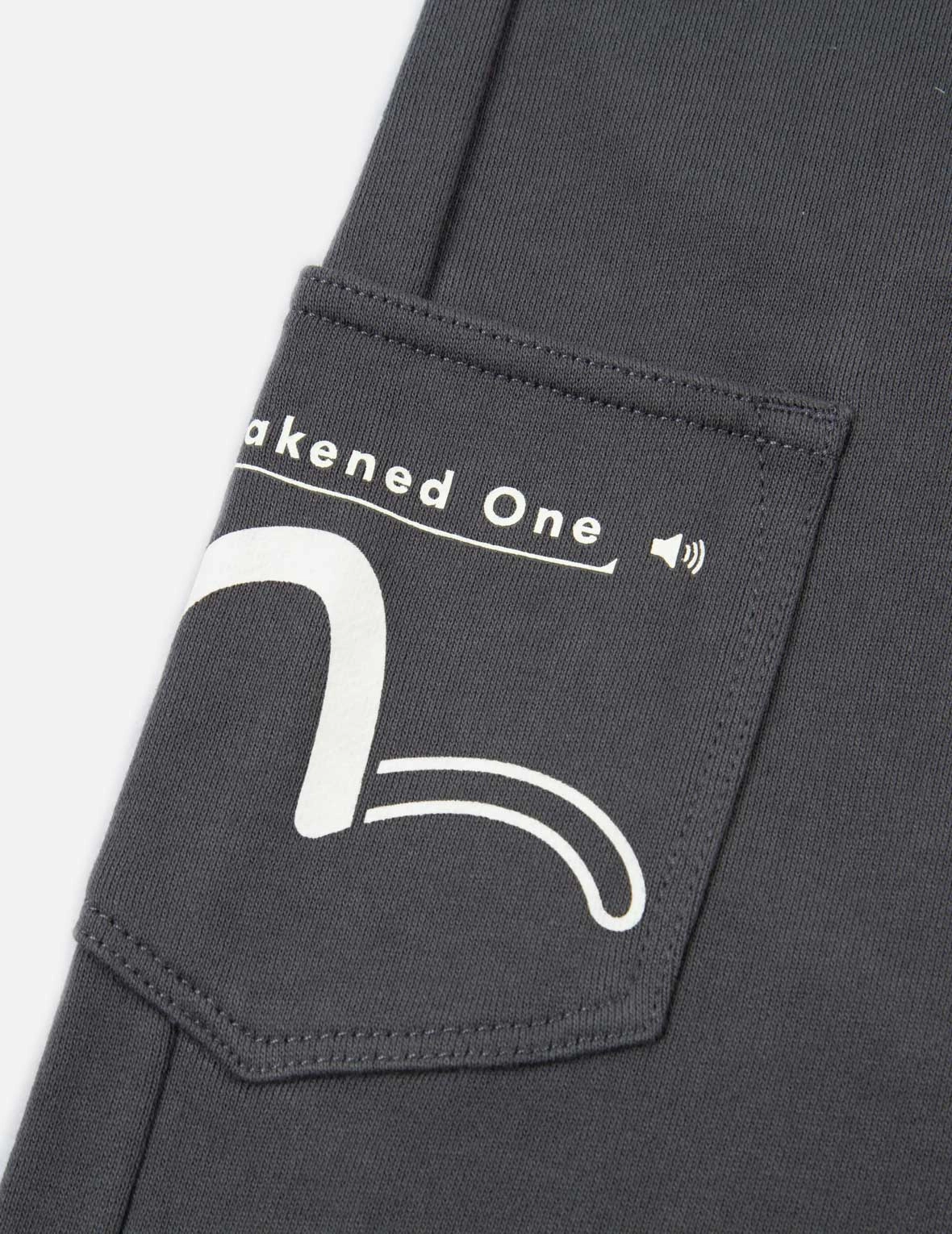 Seagull Print Pocket Sweat Shorts