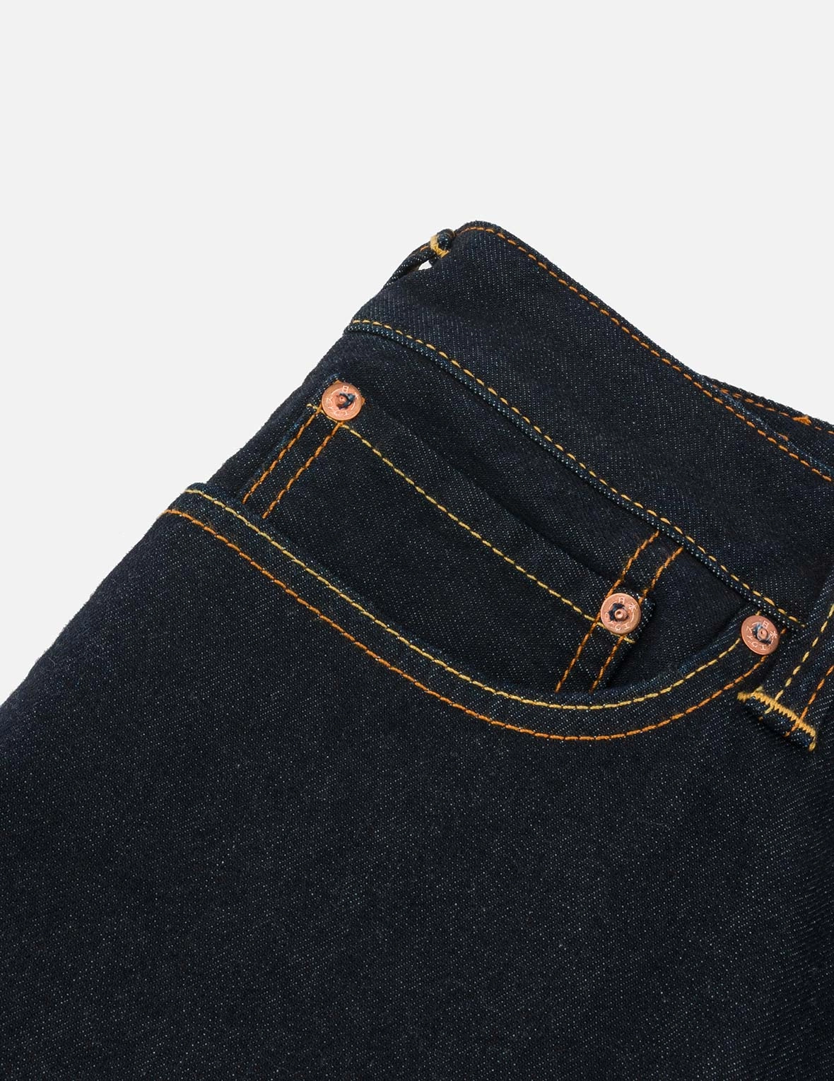 Seagull with Kamon Print Pockets Carrot Fit Jeans #2017