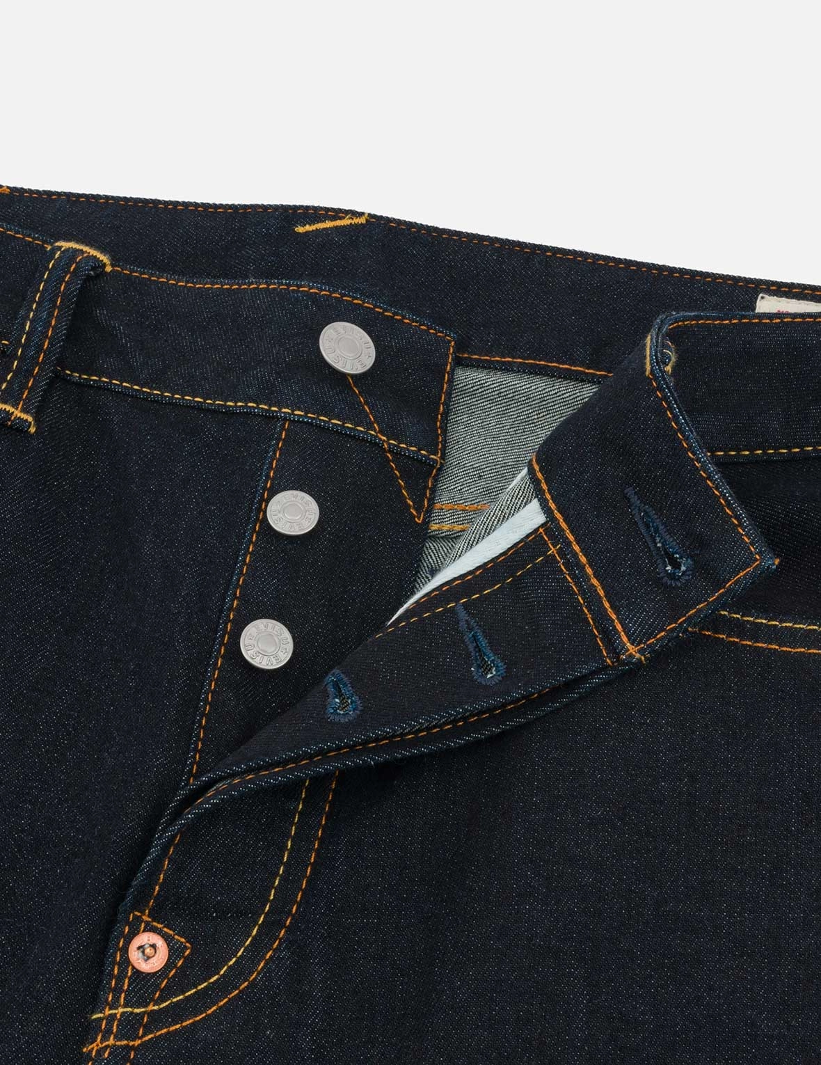 Seagull with Kamon Print Pockets Carrot Fit Jeans #2017