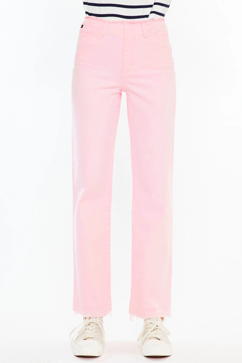 Sharon High Rise True Straight Jeans