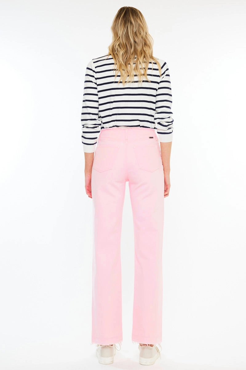 Sharon High Rise True Straight Jeans