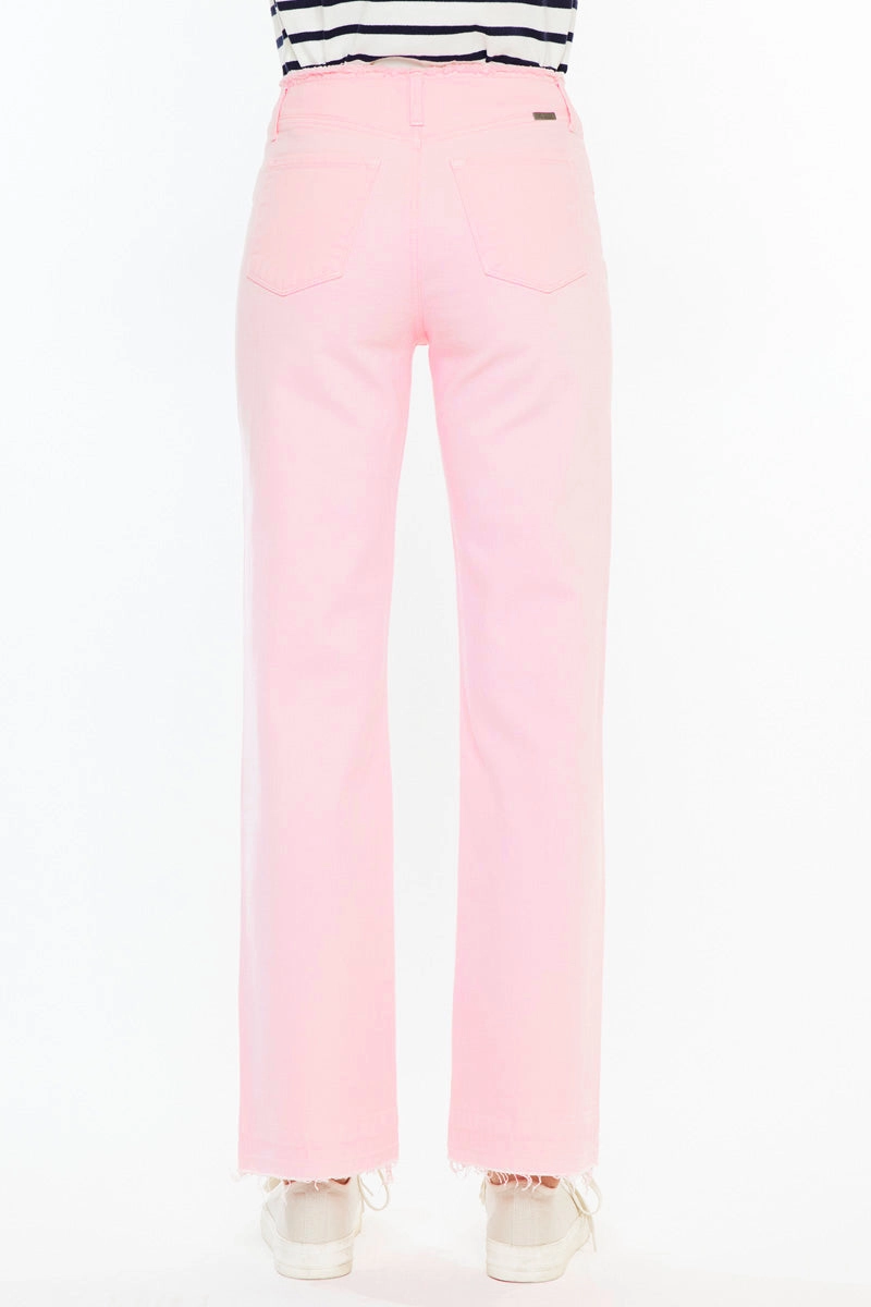Sharon High Rise True Straight Jeans