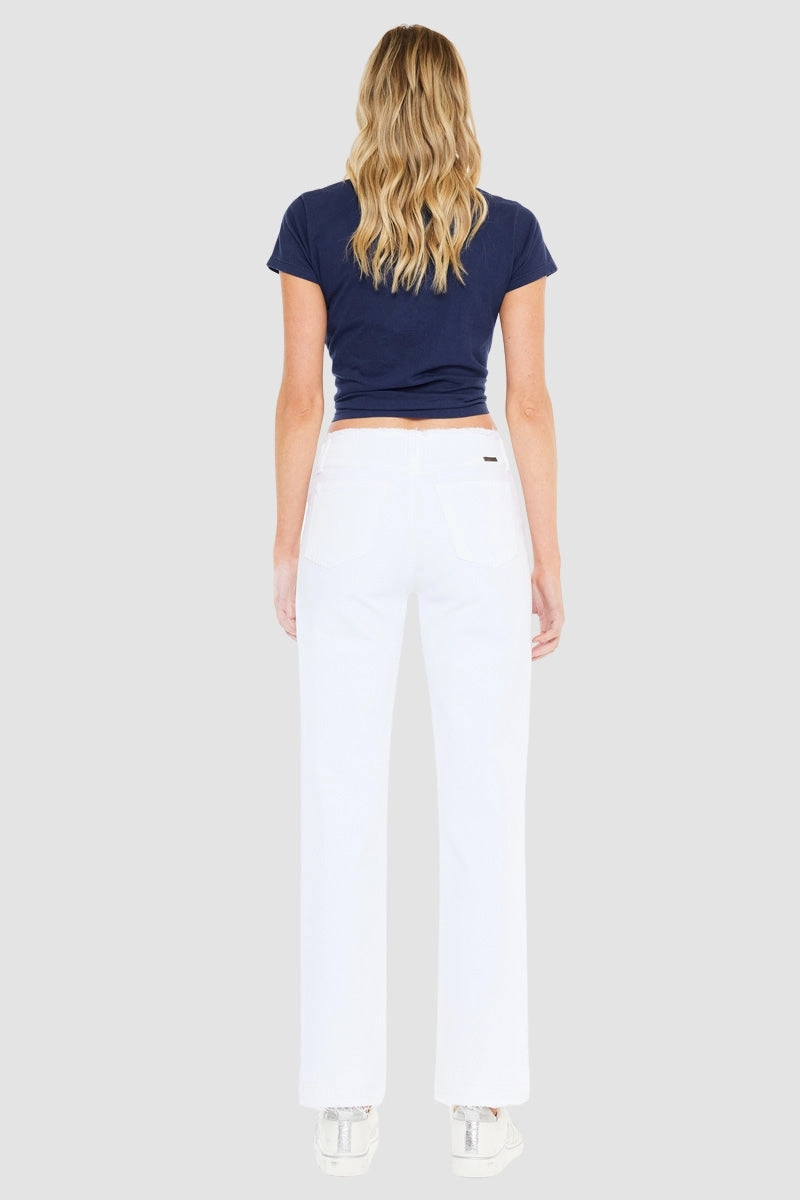 Sharon High Rise True Straight Jeans