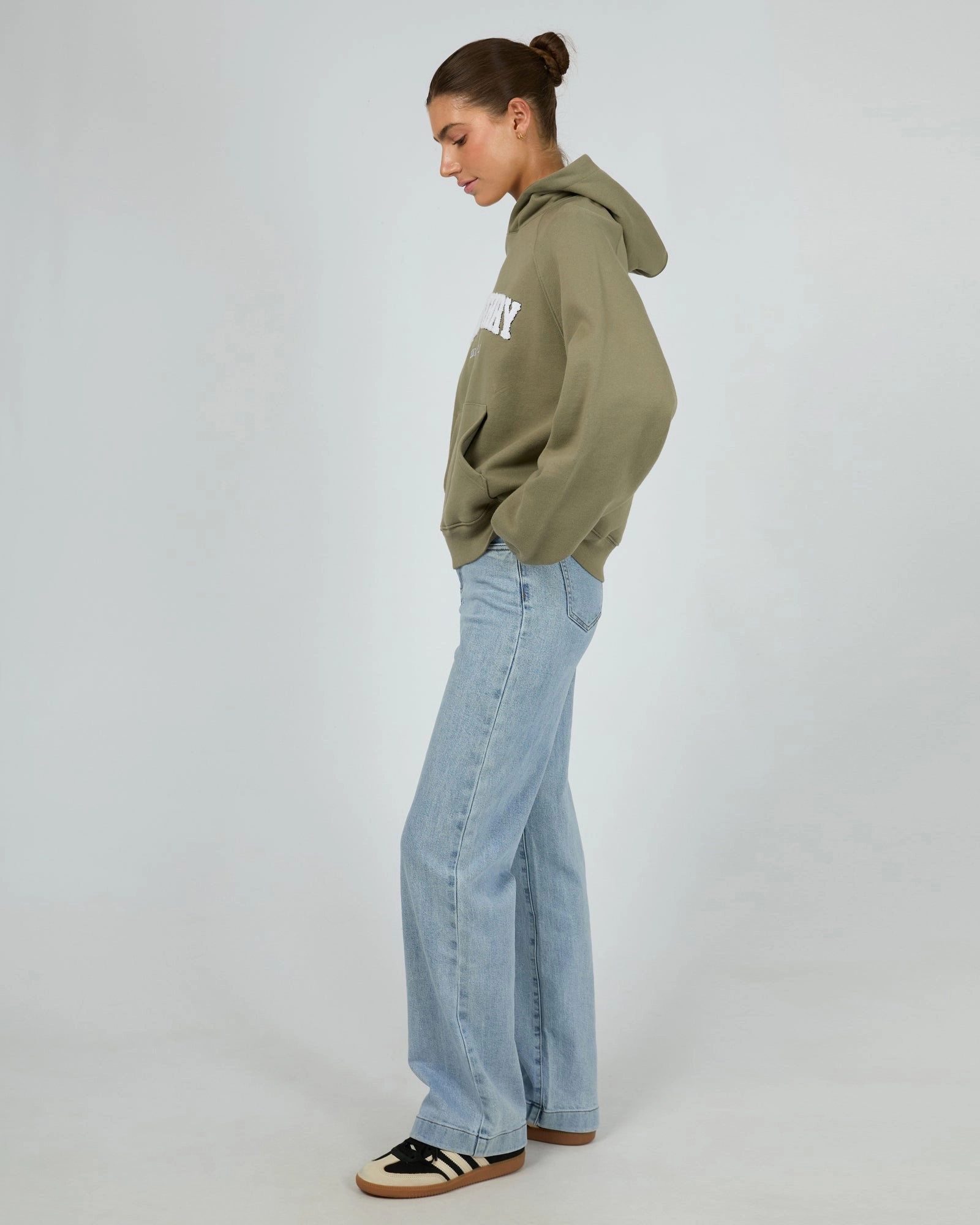 Silent Theory Focus Hoodie Khaki