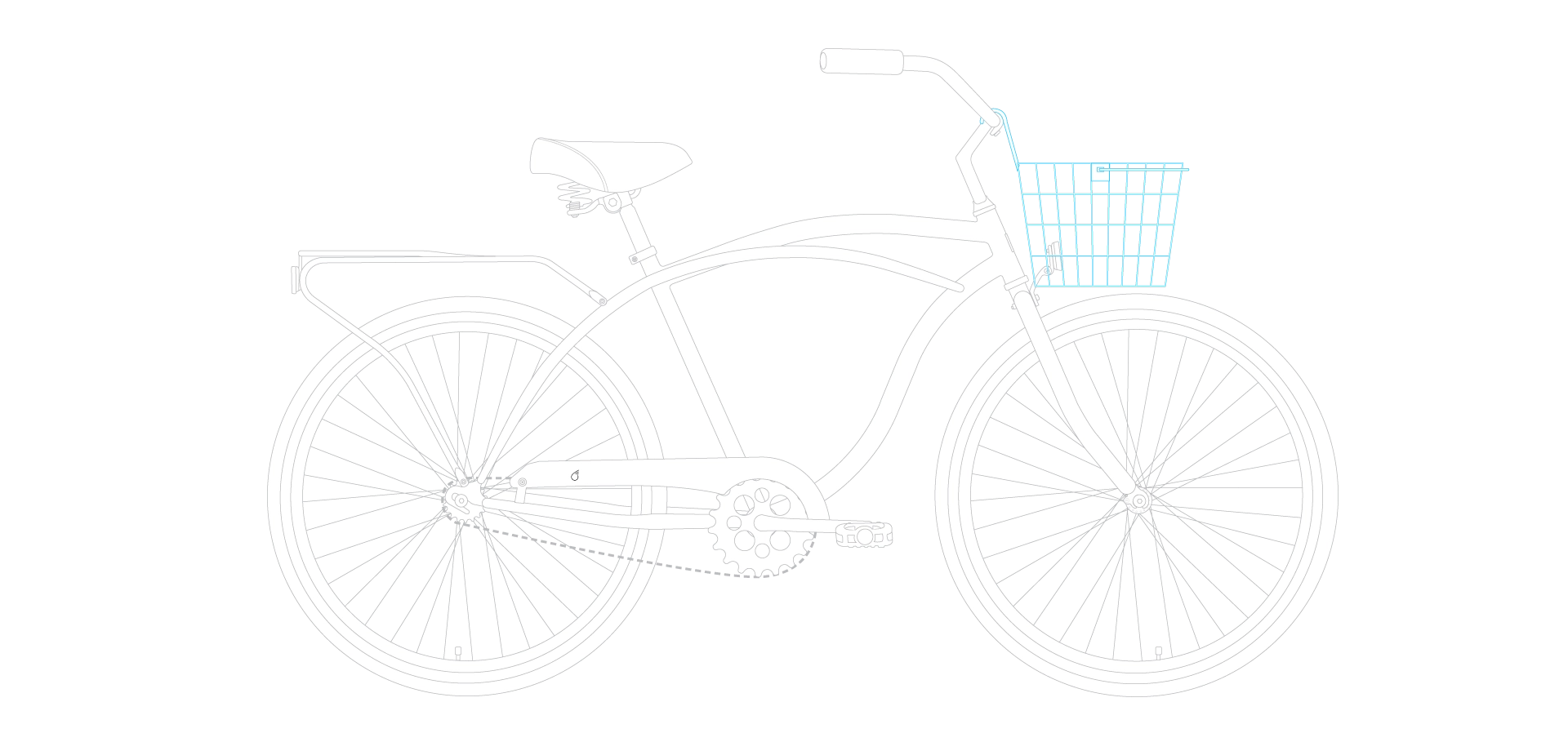 sixthreezero Around the Block Men's 26" 3 Speed Cruiser Bicycle