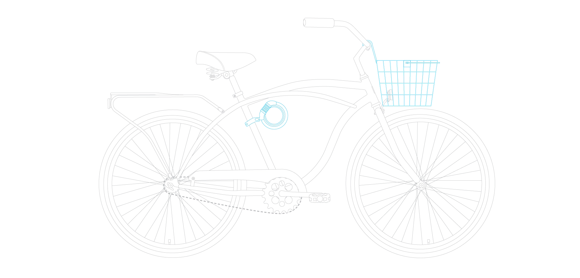 sixthreezero Around the Block Men's 26" 3 Speed Cruiser Bicycle