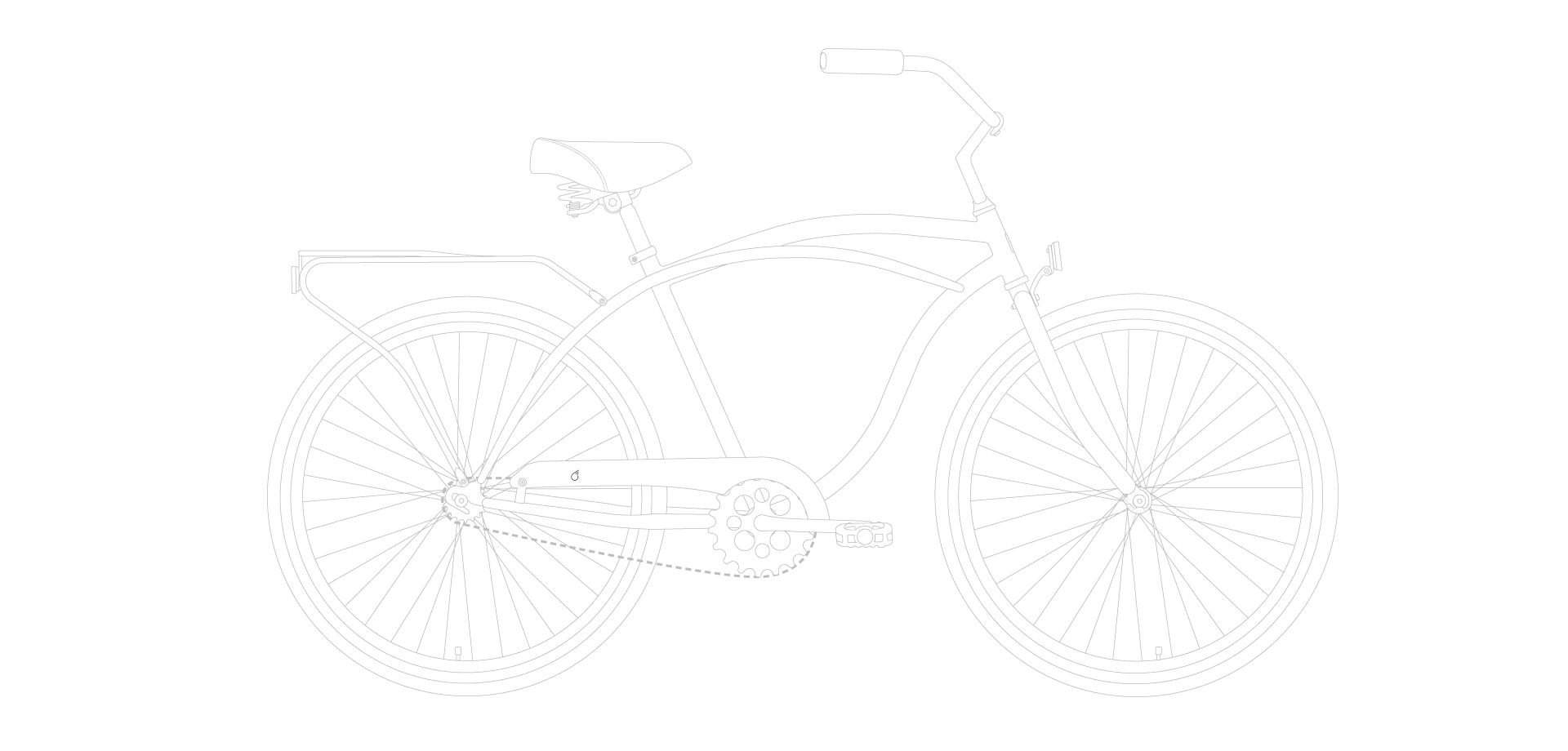 sixthreezero Around the Block Men's 26" 3 Speed Cruiser Bicycle