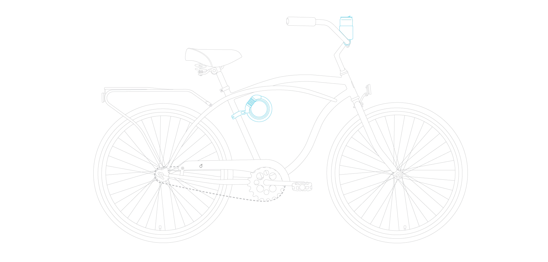 sixthreezero Around the Block Men's 26" 3 Speed Cruiser Bicycle