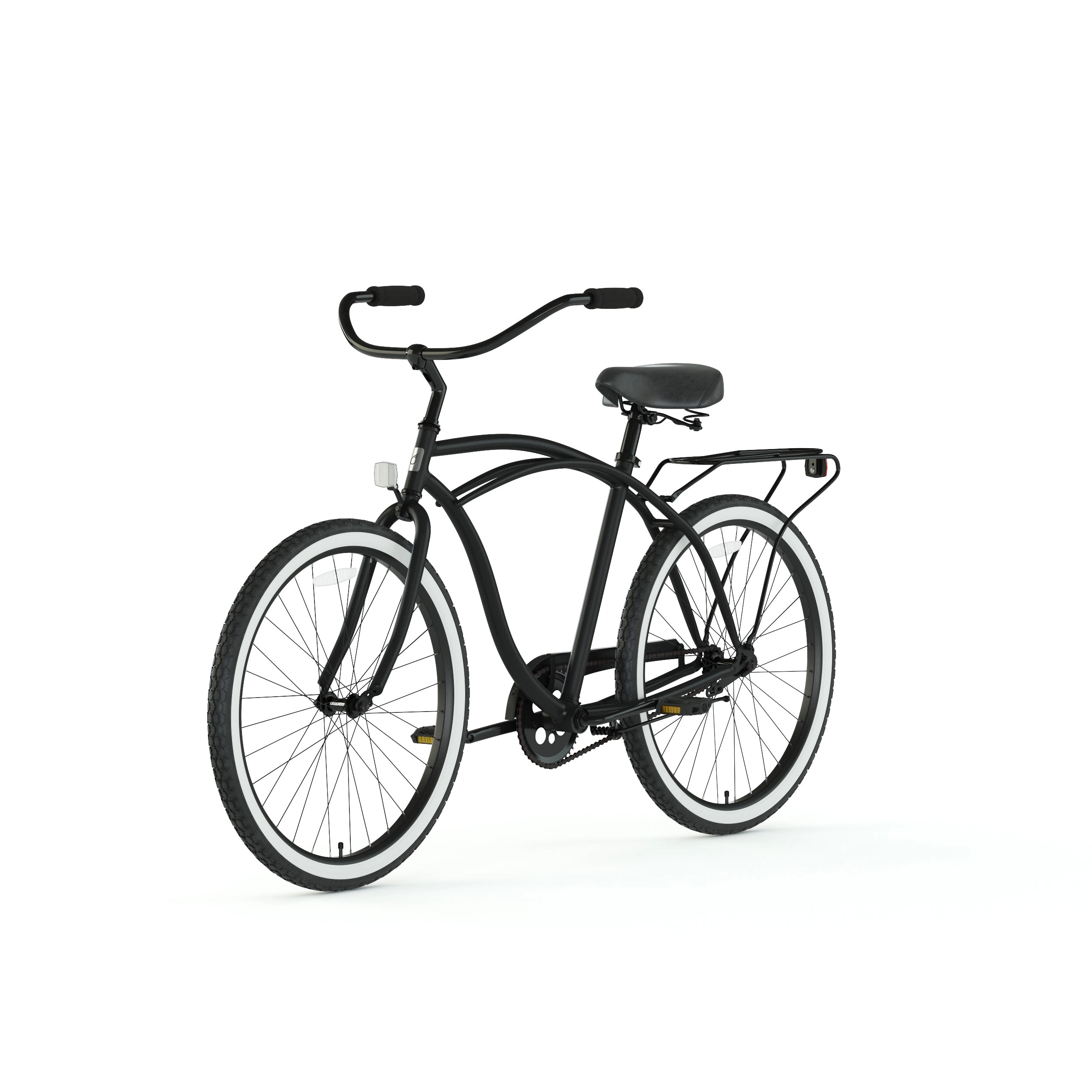 sixthreezero Around the Block Men's 26" 3 Speed Cruiser Bicycle