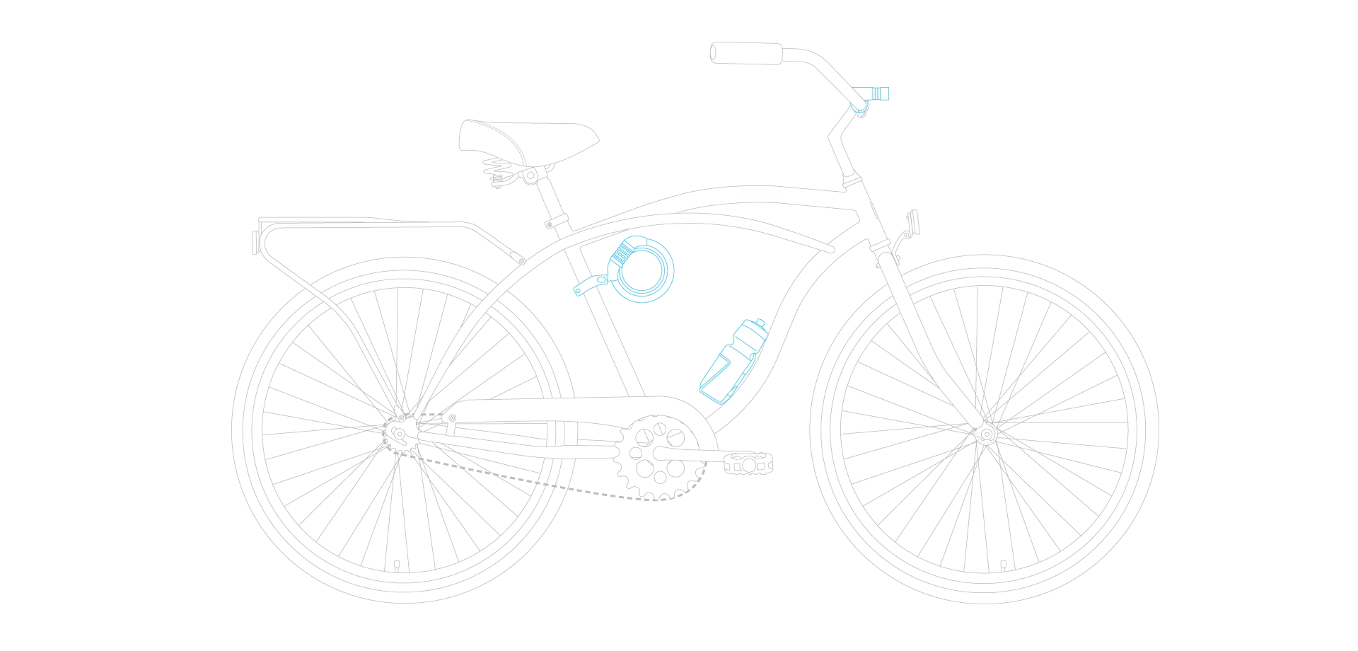 sixthreezero Around the Block Men's 26" 3 Speed Cruiser Bicycle