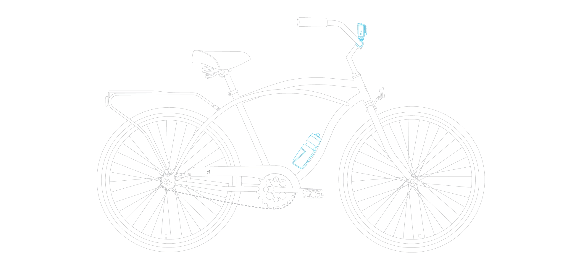 sixthreezero Around the Block Men's 26" 3 Speed Cruiser Bicycle