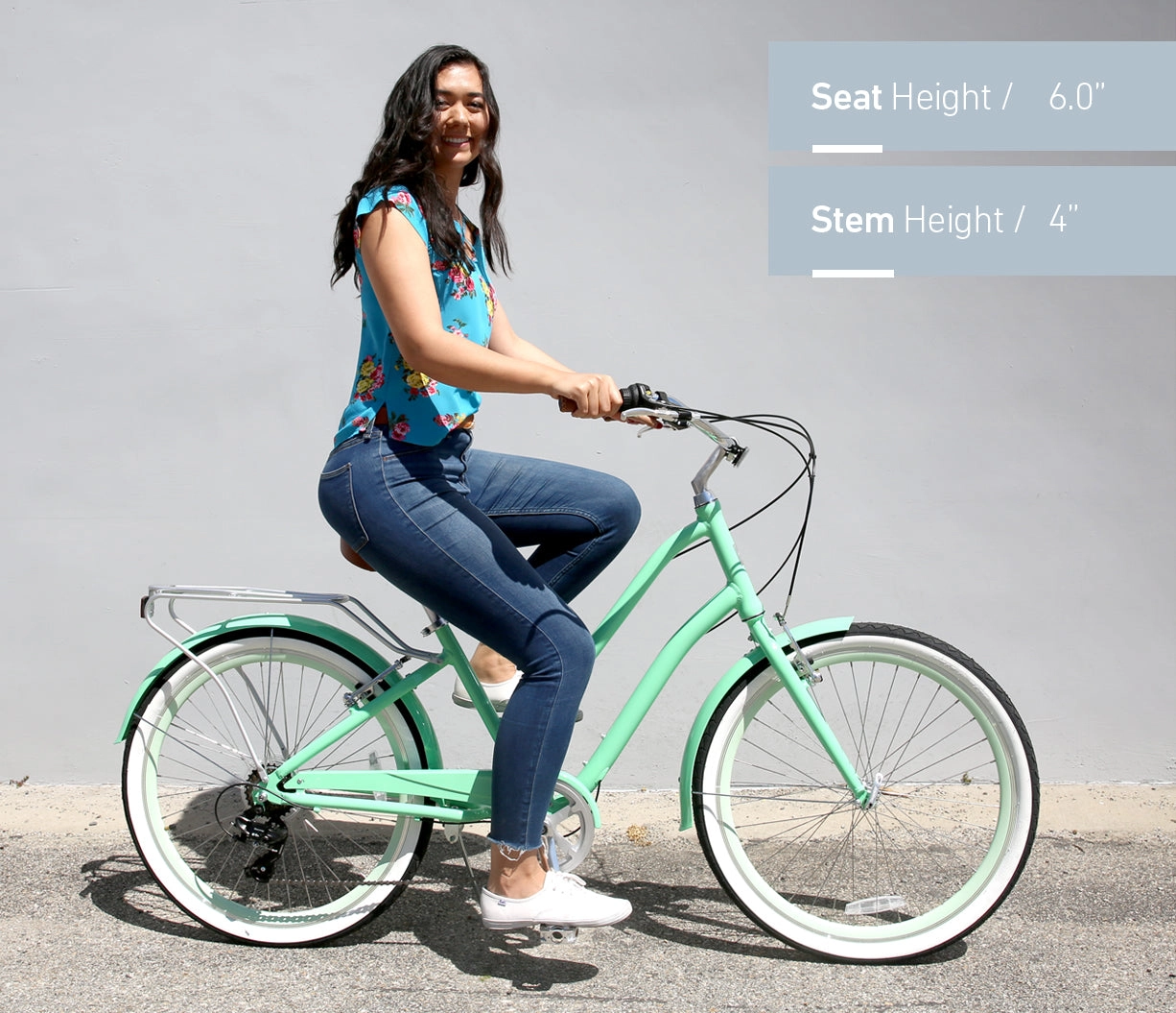 sixthreezero EVRYjourney Men's Casual Edition 7-Speed w/ Integrated Cable Lock, Light and Basket