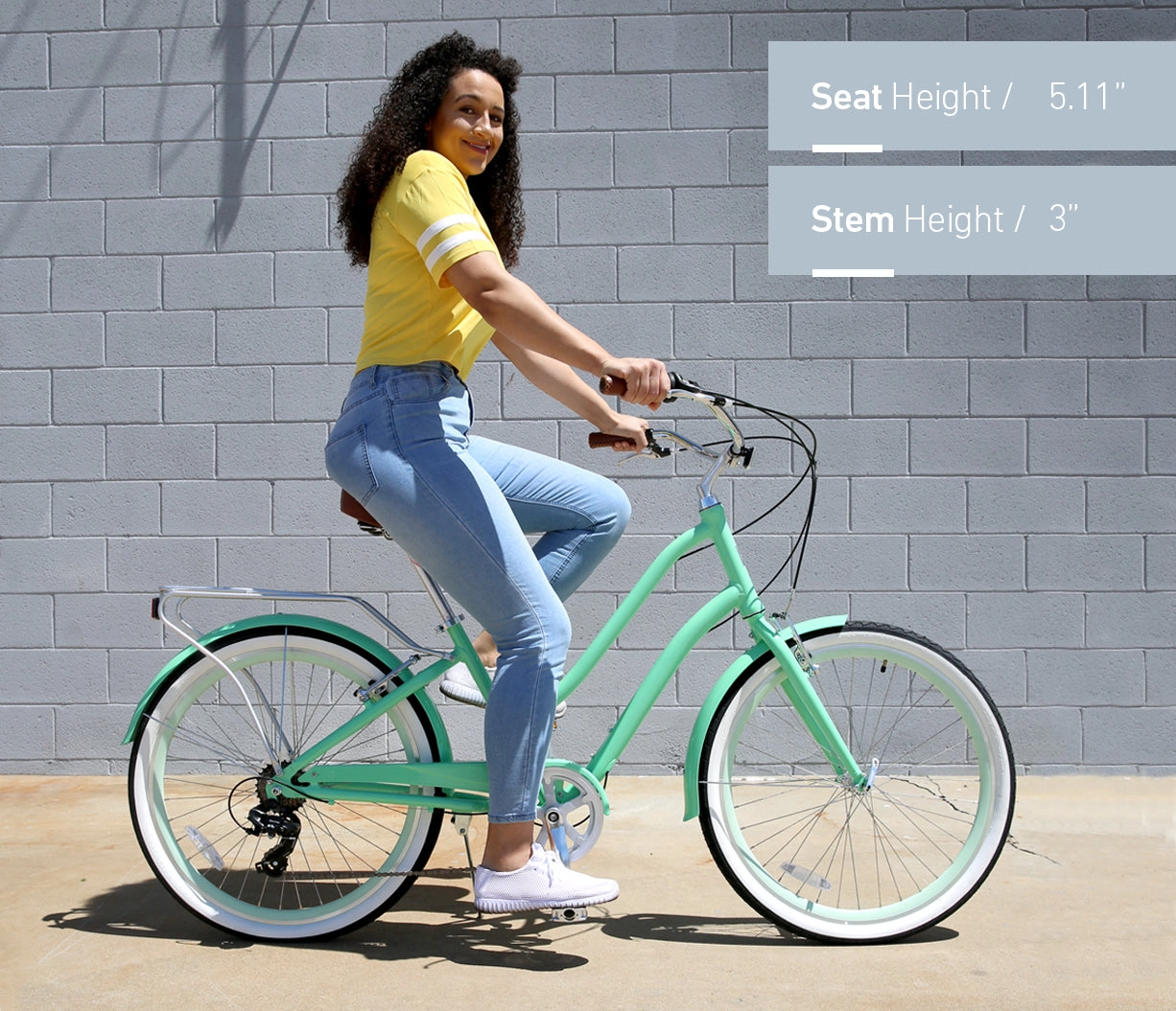 sixthreezero EVRYjourney Men's Casual Edition 7-Speed w/ Integrated Cable Lock, Light and Basket