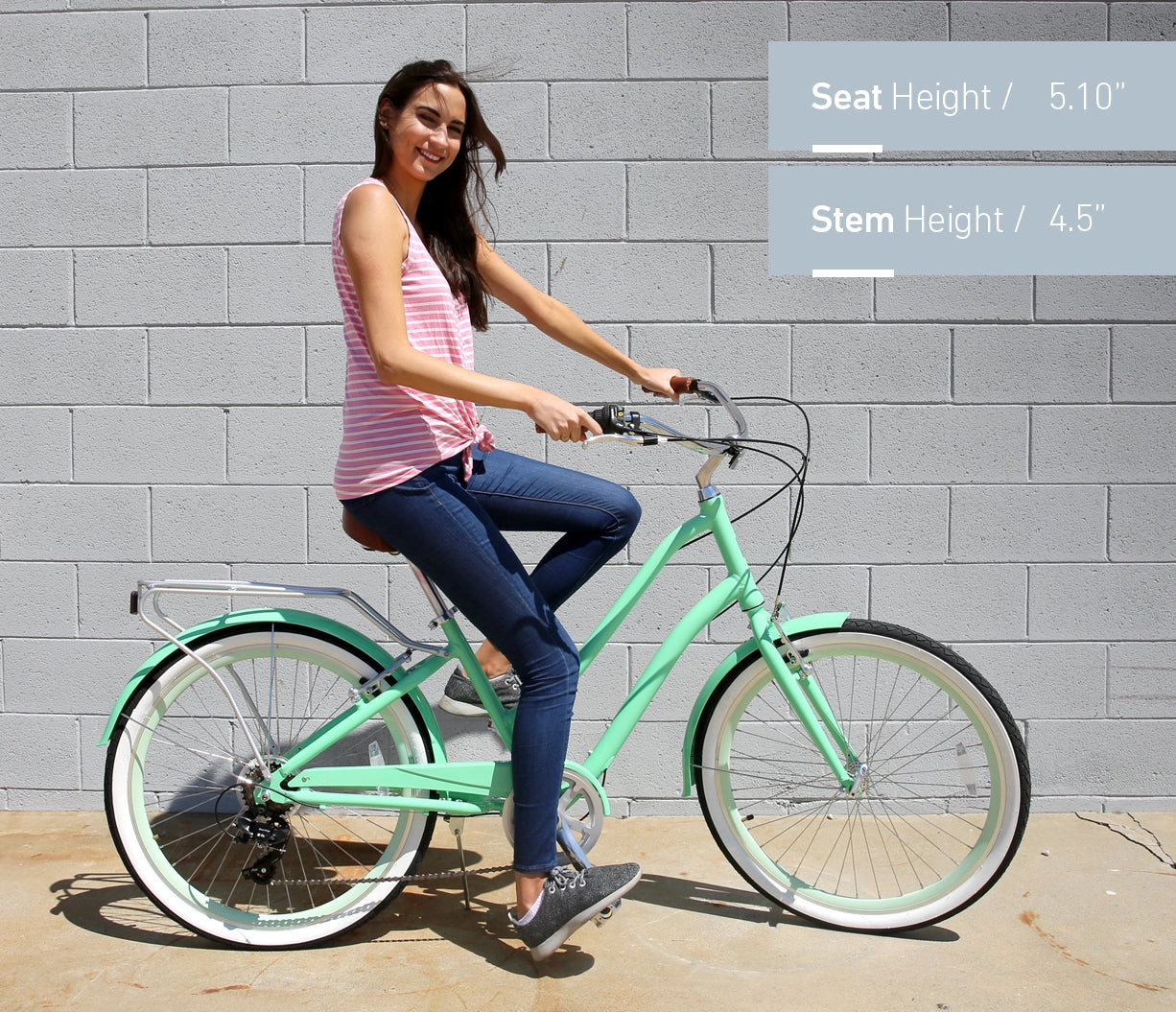 sixthreezero EVRYjourney Men's Casual Edition 7-Speed w/ Integrated Cable Lock, Light and Basket